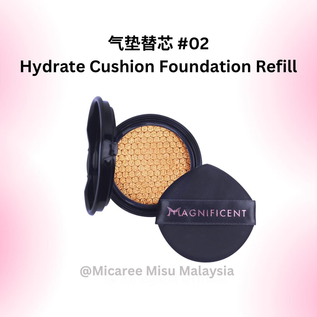 MAGNIFICIENT CUSHION REFILL PACK #02自然白– XMEGAMI STORE